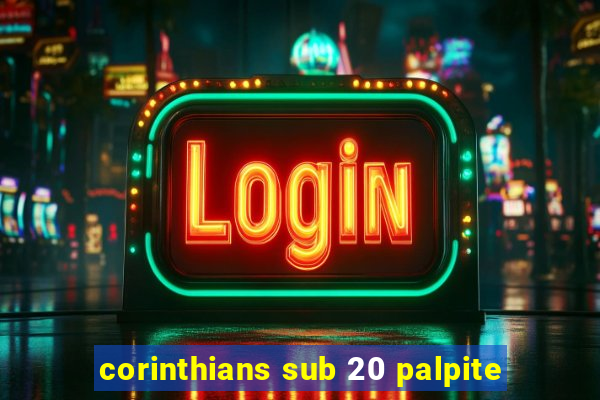corinthians sub 20 palpite